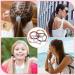100 Pcs Boho Hair Ties Bracelet for Women Girls | Cute Ponytail Holders in Morandi Colors - Buy Online on GoSupps.com