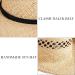 Mix Brown Western Cowgirl Raffia Sun Hat - Shapeable Wide Brim for Summer Beach Outback Style - Buy Online on GoSupps.com