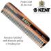Kent A FOT Handmade Fine Tooth Pocket Comb for Men - Made in England - Buy Online on GoSupps.com