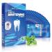 Bande Blanchiment Dentaire Whitening Strips:Kit de Blanchiment Dentaire Professionnel 42 Bandes (21 Applications) claircissement Rapide et Soin Doux pour les Dents Menthe 42 unit (Lot de 1)