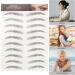  SOLUSTRE SOLUSTRE 12 Sheets Eyebrow Tattoo Stickers Waterproof Eyebrow Transfers Exfoliating Stickers for Women and Girls - Buy Online on GoSupps.com
