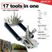 CECO-USA 17 Function Bike Tool with Chain Breaker | Compact & Lightweight Bicycle Multi Tool - High Strength CR-V 6150 Steel - Buy Online on GoSupps.com