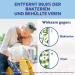 Sagrotan 2in1 Disinfection Wipes - 8x15 Wet Wipes for Hands & Surfaces - Eco-Friendly Packaging - Ocean Scent - Buy Online on GoSupps.com