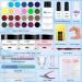 Curkey Acrylic Nail Kit - 24 Glitter Colors Powder Liquid Monomer Set for Professional Nails - Beginner's Acrylic Art Starter Kit - Buy Online on GoSupps.com