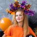 Halloween Headbands for Women - Pumpkin Ghost Bat Skeleton Colorful Wool Strips Halloween Hair Bands | Halloween Accessories for Adults Halloween Headwear Favors - Buy Online on GoSupps.com