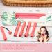 48 Pieces Short Cold Wave Rods - Plastic Permanent Wave Curlers with Steel Skewered Rat Tail Comb - Pink (0.51 Inches) | International Shipping - Buy Online on GoSupps.com