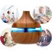 Retoo Aroma Diffuser - Essential Oils Ultrasonic Humidifier & Aromatherapy Lamp with LED Lighting for Bedroom Office Yoga & Spa - Buy Online on GoSupps.com