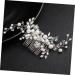DOITOOL 1pc Pearl Comb Pearl Hair Clip Bridal Hair Comb Headwear for Women Crystal Headpiece Wedding Hair Clips Wedding Bridal Hair Accessory Bridal Combs Props The Flowers Alloy Bride - Buy Online on GoSupps.com