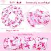 20 Pink Ribbon Breast Cancer Hair Scrunchies - Hair Ties for Women & Girls - Breast Cancer Awareness Accessories - Buy Online on GoSupps.com