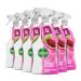 Dettol Power and Fresh Antibacterial Multipurpose Cleaning Spray Pomegranate & Lime 1L (Pack of 6)