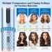 Automatic Cordless Curling Iron | Portable Ceramic Auto Hair Curler with 6 Temps & Timers - Fast Heating & Auto Shut-Off - Buy Online on GoSupps.com