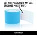 TAPE KINETICS Premium Kinesiology Tape | Waterproof & Latex-Free | 2 x 16.4 ft | Bali Blue - Buy Online on GoSupps.com