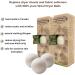 Moss Creek - Wool Dryer Balls - Reusable Dryer Balls for Laundry - Anti Static Fabric Softener Balls - Eco-Friendly Laundry Balls for Dryer - 3 XL Wool Dryer Balls per pack - 2 Pack White 3 Count (Pack of 2) White - Buy Online on GoSupps.com