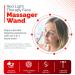 Handheld LED Red Light Therapy Device for Face & Neck | Vibrating Massage & Smart Sensor | Portable Skincare Wand for Skin Rejuvenation - Buy Online on GoSupps.com