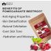 Blessfull Healing Organic 100% Pure Natural Pomegarante Beetroot Powder | 100 Gram / 3.52 oz Pack Of 3 - Buy Online on GoSupps.com