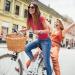 Prosource Wicker Bike Basket Front Cargo - Fits Most Bikes - Beach Cruiser, Ebike, Road Bike - Black/Light Brown - Buy Online on GoSupps.com