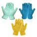TSHAOUN 3 pairs of microfiber dust gloves cleaning gloves household gloves reusable gloves for at home garden furniture car blinds stair railings difficult to reach corners and angles