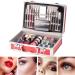  G n rique Makeup Set Multi-Functional Makeup Case Eyeshadow Kit Blush Palette Eyebrow Pencil Lipstick Set Nail Polish Brush For Women Travel & Parties - Buy Online on GoSupps.com
