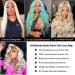 QAVA 613 Blonde Human Hair Wig 22 Inch Body Wave HD Lace Front 180% Density - Brazilian Virgin Hair, Pre Plucked, Can be Dyed - Women's 13X4 Frontal Wig with Baby Hair - Buy Online on GoSupps.com