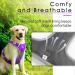 Thinkpet Anti Zug Dog Harness - Adjustable Breathable No Choke Reflective & Control Handle - Purple Medium (1 Pack) - Ideal for Comfortable Pet Walks - Buy Online on GoSupps.com
