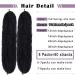 24 Inch Marley Hair 8 Packs Pre Separated Afro Twist Marley Twist Braiding Hair | Synthetic Spring Twist Hair Extensions for Women (1b) - Buy Online on GoSupps.com