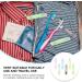 Buy Minkissy 12 Pc Foldable Portable Toothbrush Set - Soft Travel Toothbrush for Camping & On-the-Go Oral Hygiene - Buy Online on GoSupps.com