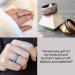 Knot Theory Mountain Forest Waves Silicone Ring - Dual Layer Engraved - Breathable Comfort Fit 6mm Rubber Wedding Band - Antique Gold Size 4/4.5 - Buy Online on GoSupps.com