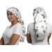 SAYMRE Satin Bonnet for Braids & Curly Hair | Adjustable Sleep Cap | Small-XX-Large | Long Butterfly Design - Buy Online on GoSupps.com