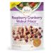 Salad Pizazz Salad Toppers Raspberry Cranberry Walnut Frisco 4 Oz (Pack Of 6) Non-GMO (Package may vary)
