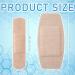 100 Pcs Silicone Adhesive Bandages for Sensitive Fragile Skin - Gentle & Pain-Free Removal | Bulk Pack for Elderly & Delicate Skin - Buy Online on GoSupps.com