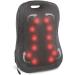 Shiatsu Back Massager with Heat,Comfier Heated Back Massager Pad,Massage Chair Pad for Chair,Portable Chair Massager for Back,Lumbar,Leg,Carry Handle,Gifts for Dad/Mom Black