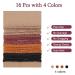 Lolalet Boho Hair Ties Bracelet for Women - 16 Pcs Soft Braided Elastics Bands for Thick & Thin Hair - No Pull Ponytail Holder - Style A - Buy Online on GoSupps.com