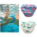 Leakage-Proof Pretty Swimming Diaper with Ruffles - Washable Waterproof Bath Diaper Pants for Boys & Girls (0-4 Years Color F 28-36lb) - Buy Online on GoSupps.com