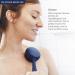 PMD Clean Body - Smart Waterproof Cleaning Device with Silicone Brush & Attachments | SonicGlow Vibration for Cleansing Peeling & Massaging - Navy - Buy Online on GoSupps.com