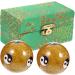 Ultechnovo 8 STK Metal Massage Balls - Reflex Zone Therapy Tools for Stress Relief & Relaxation - Buy Online on GoSupps.com