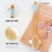 Long Handled 18 Dry Body Brush Back Scrubber with Detachable Natural Wooden Bristles - Buy Online on GoSupps.com