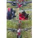 DEYING Zoom 4-Piston MTB Hydraulic Disc Brake Set with 160mm Floating Disc Rotors - Black, Internal Routing - Buy Online on GoSupps.com