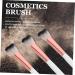 FOMIYES 3pcs Fish Tail Brush Nose Makeup Tool Nose Makeup Brush Nose Contour Brushes Aluminum Tube - Buy Online on GoSupps.com