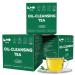 NXQ Oil Cleansing Tea: Gentle Colon Support Formula for Digestive Wellness & Gut Health -A Blend of Winter Melon Lotus Leaf Cassia Seed Poria wellness Herbs tea (30 Bags)