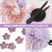 SHERCHPRY artificial flower headdress chinese hair accessories Wedding Floral Hair clasp Geisha Flower Hair Clip barrettes for women Retro Headdress manual alligator clip abs purple Miss - Buy Online on GoSupps.com