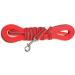 IDC Color & Gray Rubberized Leash - 14mm x 5m with Loop - Durable Red-Grey Pet Leash for All Breeds | International Shipping Available - Buy Online on GoSupps.com