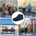 Extra Wide Women's Diabetic Shoes - Comfortable Adjustable Thermal Footwear for Elderly & Fasciitis | Indoor & Outdoor Use - Size 8 Blue - Buy Online on GoSupps.com