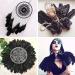 Ballinger Black Craft Feathers Bulk - 120Pcs 6-8 Inch Real Goose Feathers for DIY Halloween Decor, Jewelry, Cosplay & Clothing - Buy Online on GoSupps.com