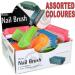 Eco-Friendly Nail Brush with Plastic Handle for Manicure and Cleaning - Soft Bristles for Hands, Toes, Home, Garden and Salon Use - Assorted Colors (1 Pcs) - Buy Online on GoSupps.com