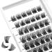 Cluster Lashes GWAWG Individual Lashes 100 Lash Clusters C D Curl Individual Cluster eyelashes DIY Lash Extensions Reusable False Eyelashes 3D Wispy Fluffy Lashes 10-16mm Length - Buy Online on GoSupps.com