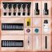 Ur Sugar Poly Gel Nail Set | 6 Colors Builder Kit for DIY Home Manicure | Base & Top Coat & Slip Solution Included | Perfect for Nail Extensions & Brown Shades - Buy Online on GoSupps.com