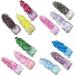 12 Color Festival Glitter Face & Body Set | Nail Art & Hair Decoration | Feminine Makeup Sequins & Accessories - Buy Online on GoSupps.com