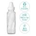 Evenflo Feeding Classic Glass Twist Bottles 8oz (Pack of 6) - Clear Glass Baby Bottles - Buy Online on GoSupps.com