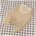 Housoutil Piece Clip in Bangs Human Hair Extensions Bangs Straight Flat Clip on Fringe Front Hair Extensions Front Hair Bangs French Bangs Fringe European and American Hair Clip medium As Shown - Buy Online on GoSupps.com
