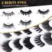 Magnetic Eyelashes Kit - 6D Fake Lashes Set with Eyeliner - Natural Look, Waterproof, Easy to Wear - 5 Pairs - Buy Online on GoSupps.com